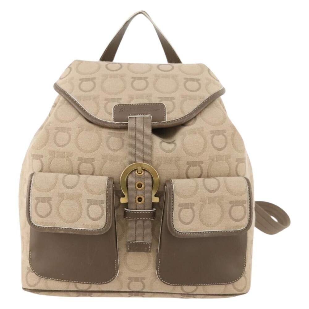 Salvatore Ferragamo Gancini Canvas